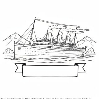 britannic kolorowanka