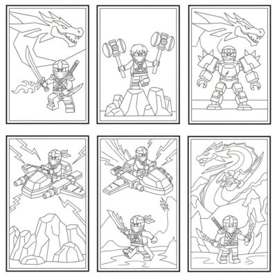 ninjago kolorowanki do wydruku