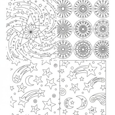 kolorowanki gwiazdki