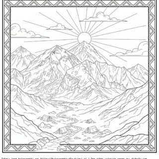 kolorowanki everest