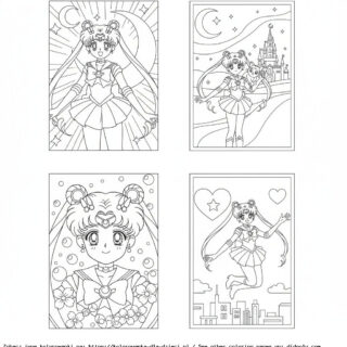 Kolorowanka Sailor Moon