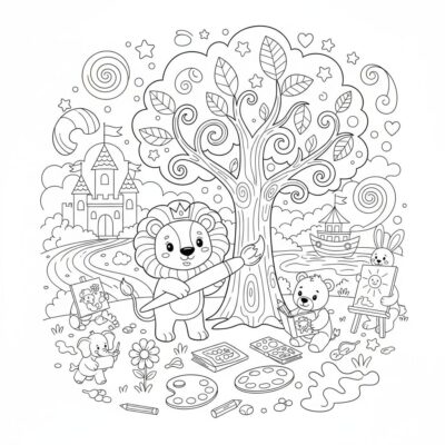 gra kolorowanki dla dzieci