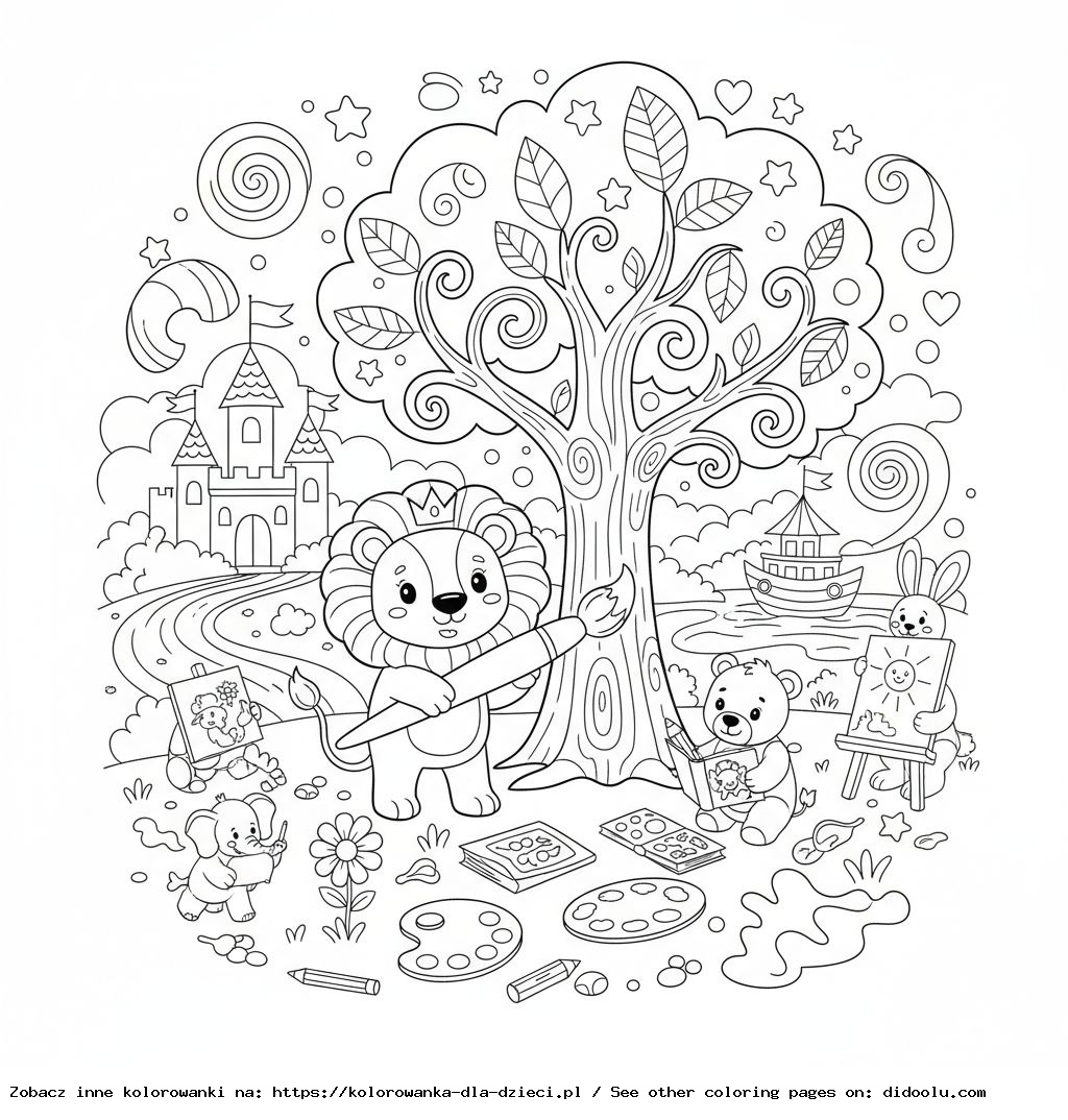 gra kolorowanki dla dzieci