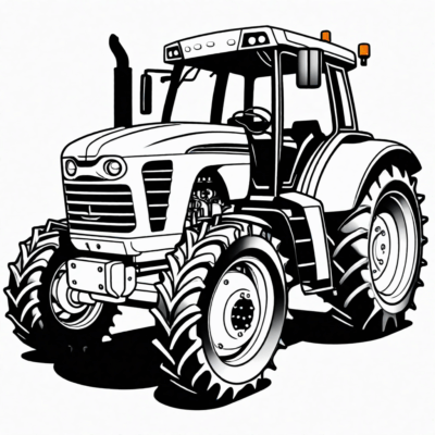 traktor kolorowanki do wydruku