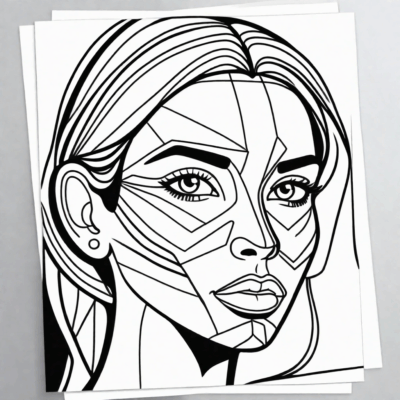 twarz kolorowanka do druku