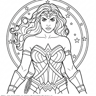 wonder woman kolorowanki