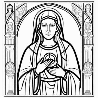 wszystkich świętych kolorowanki