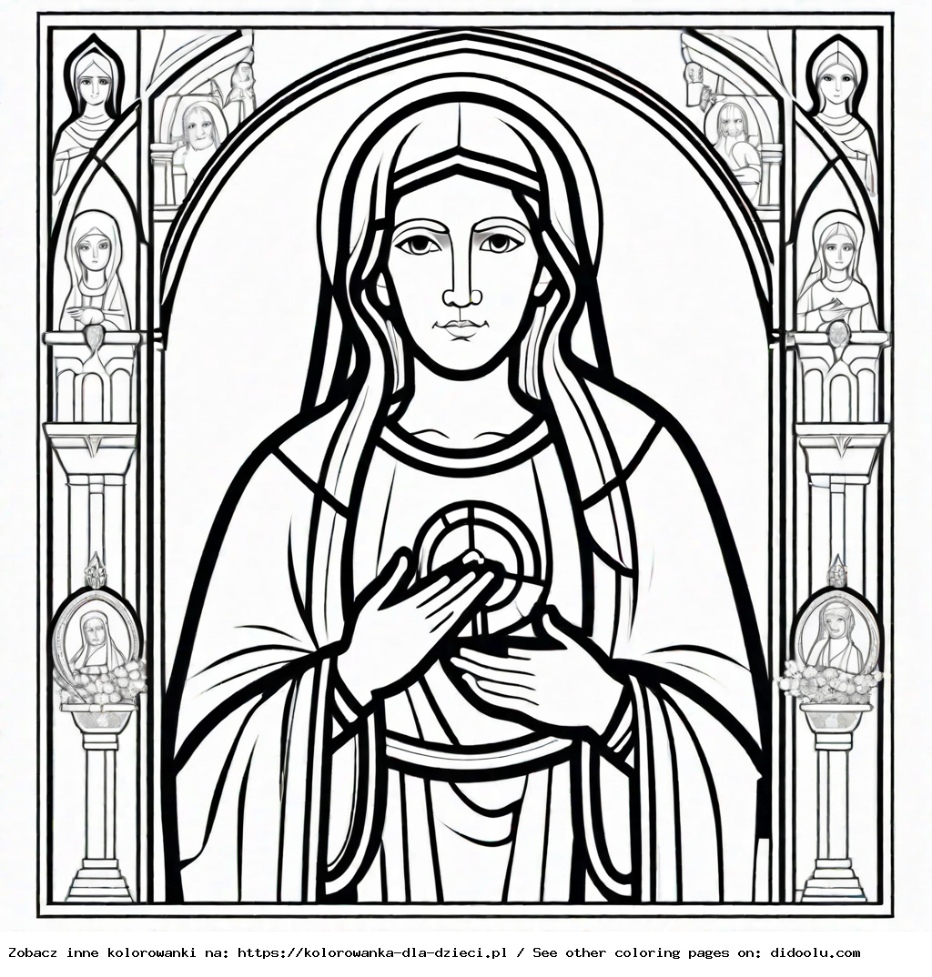 wszystkich świętych kolorowanki