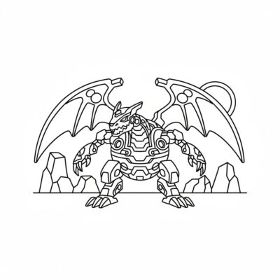 Bakugan: Super kolorowanka dla dzieci