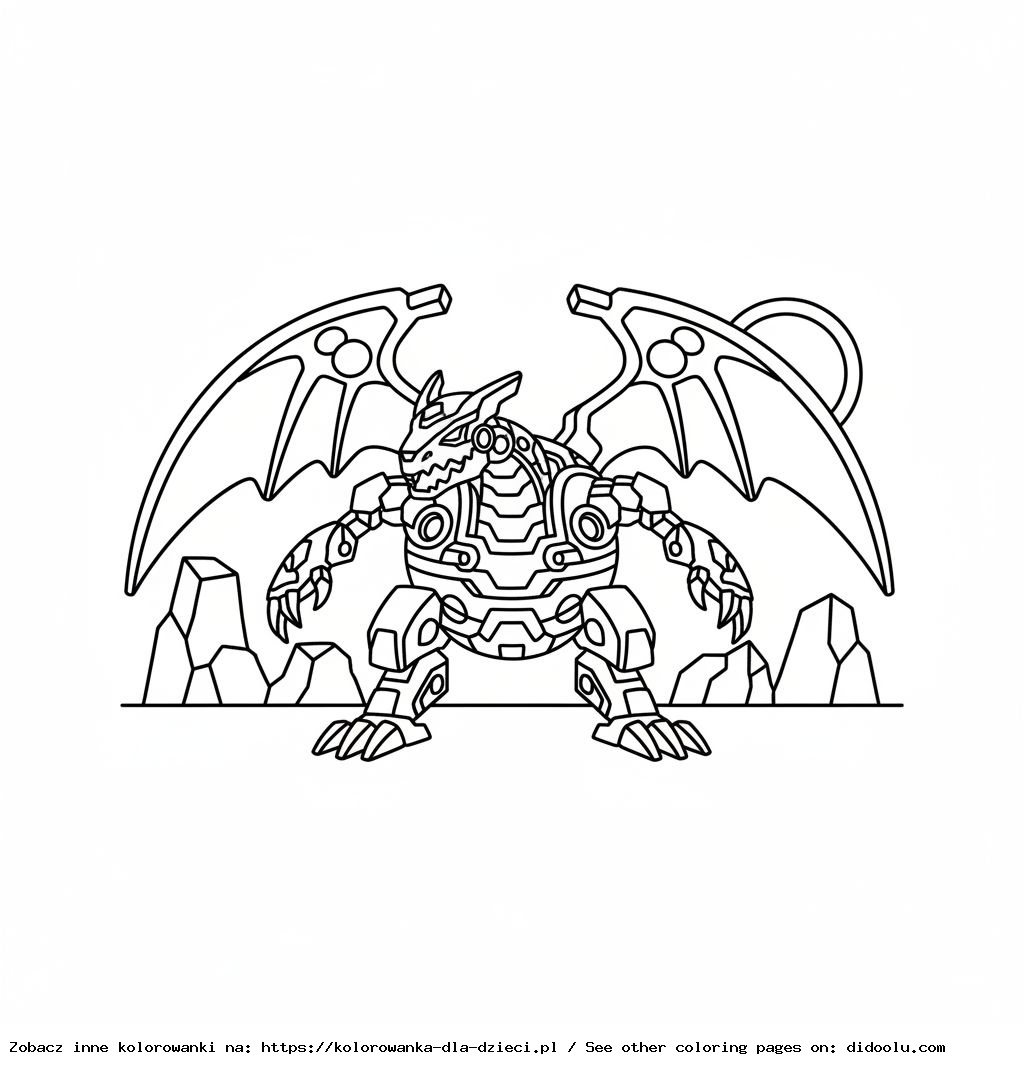 Bakugan: Super kolorowanka dla dzieci