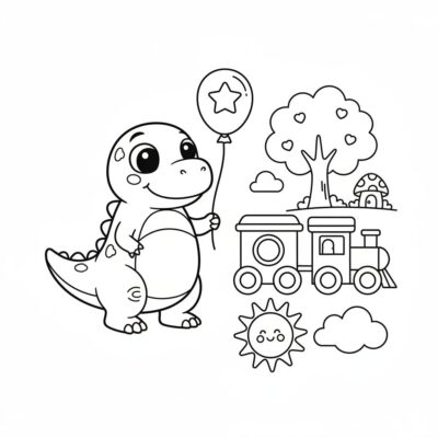 kolorowanka dla trzylatka