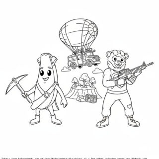 Fortnite: Super Kolorowanka dla Dzieci