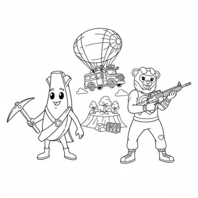 Fortnite: Super Kolorowanka dla Dzieci