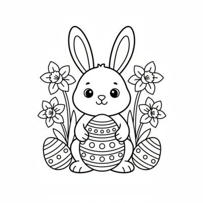 kolorowanki wielkanocne do druku pdf