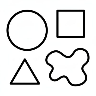 Łatwe kolorowanki dla dzieci do druku PDF