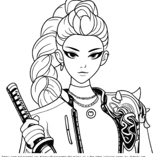 Rumi z KPop Demon Hunters
