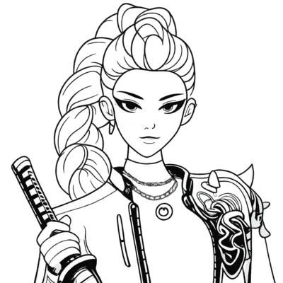 Rumi z KPop Demon Hunters